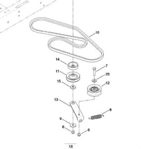 toro timecutter drive belt diagram